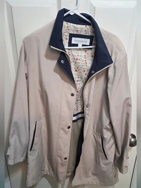LIZ CLAIBORNE Large SP BEIGE WOMAN'S JACKET Spring Jacket Brand New Condition
